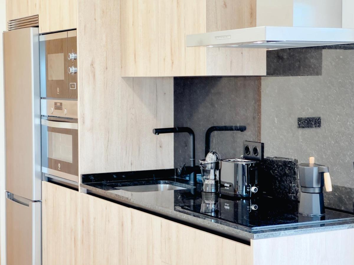 Apartamentos Avenida Areas Sanxenxo Bagian luar foto
