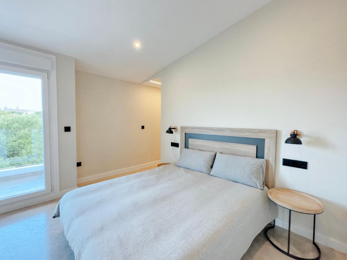 Apartamentos Avenida Areas Sanxenxo Bagian luar foto