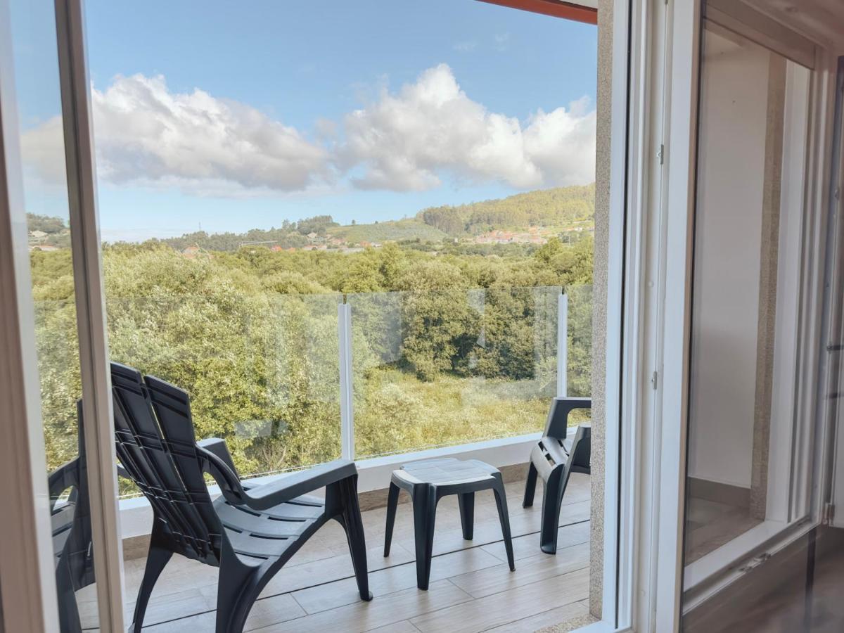 Apartamentos Avenida Areas Sanxenxo Bagian luar foto
