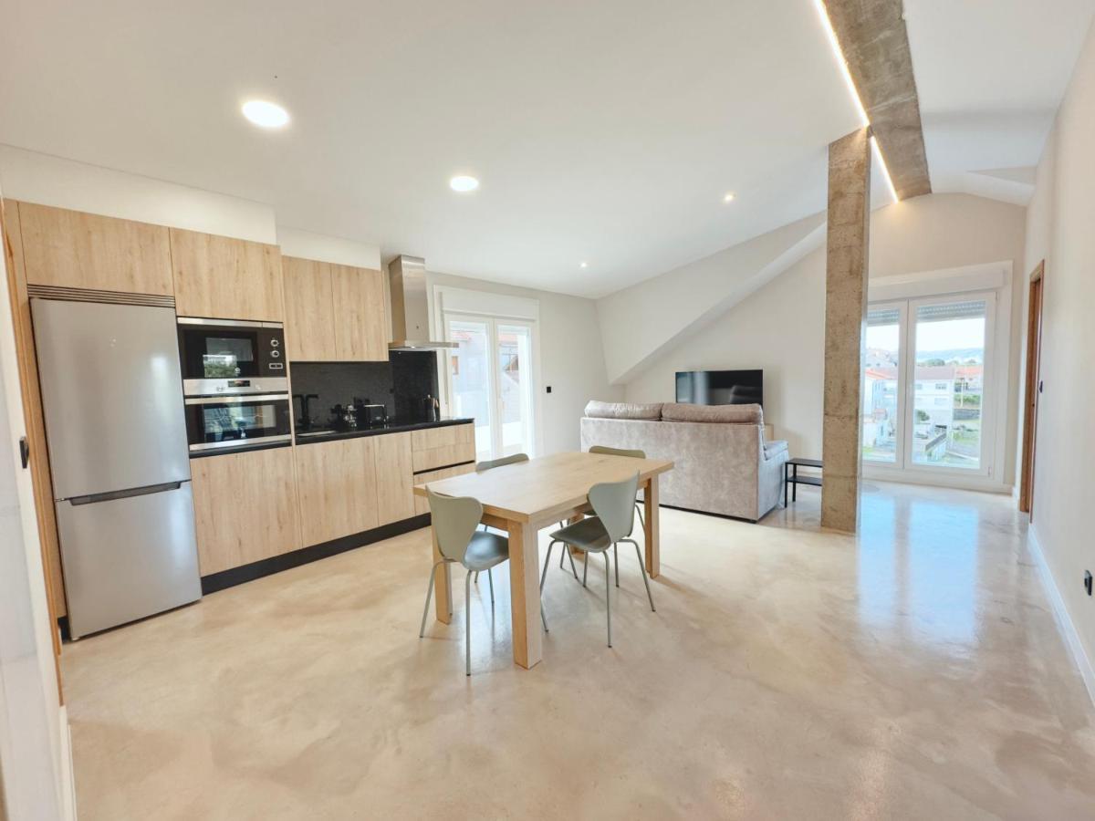 Apartamentos Avenida Areas Sanxenxo Bagian luar foto