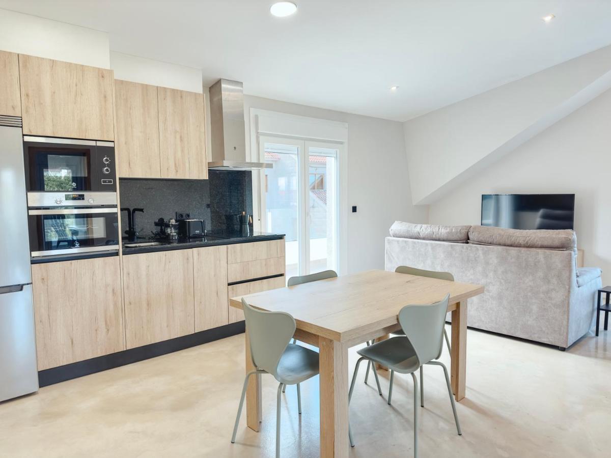 Apartamentos Avenida Areas Sanxenxo Bagian luar foto