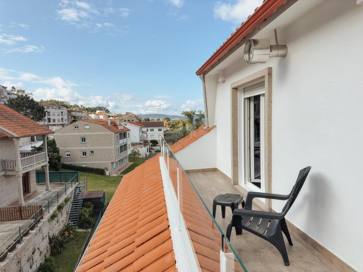 Apartamentos Avenida Areas Sanxenxo Bagian luar foto